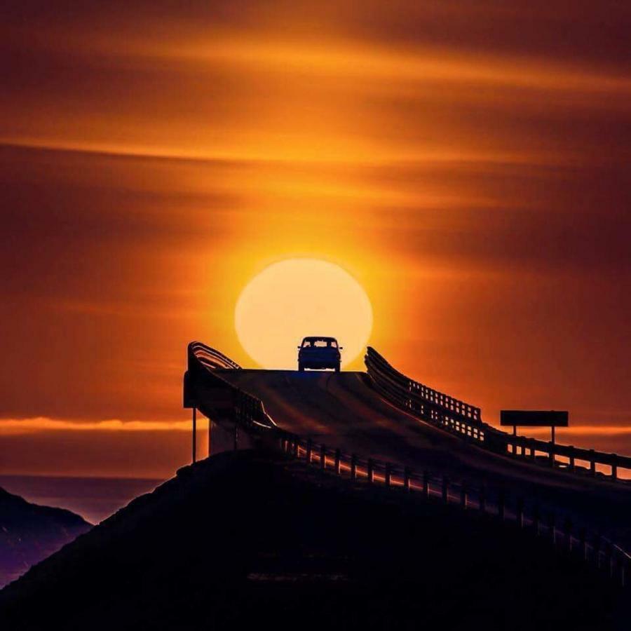 Ola Bua Near The Atlantic Road Lyngstad Exterior foto