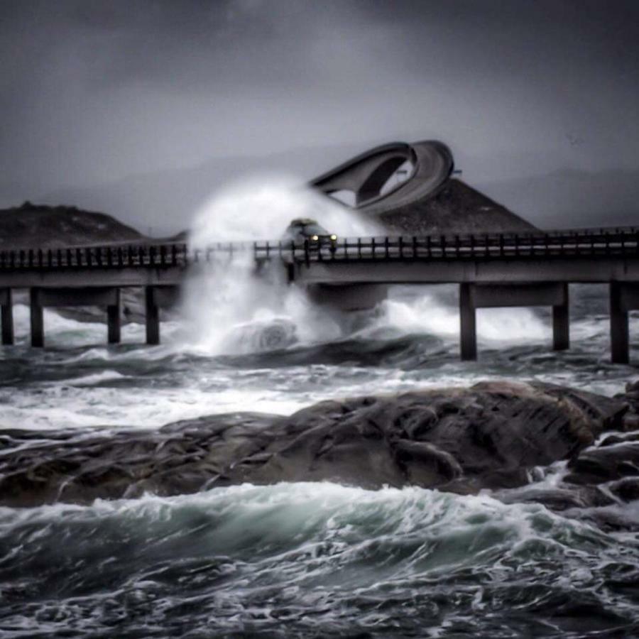 Ola Bua Near The Atlantic Road Lyngstad Exterior foto