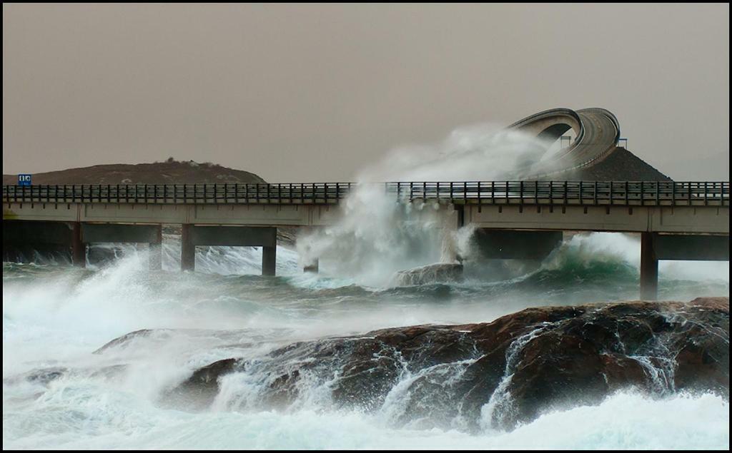 Ola Bua Near The Atlantic Road Lyngstad Exterior foto